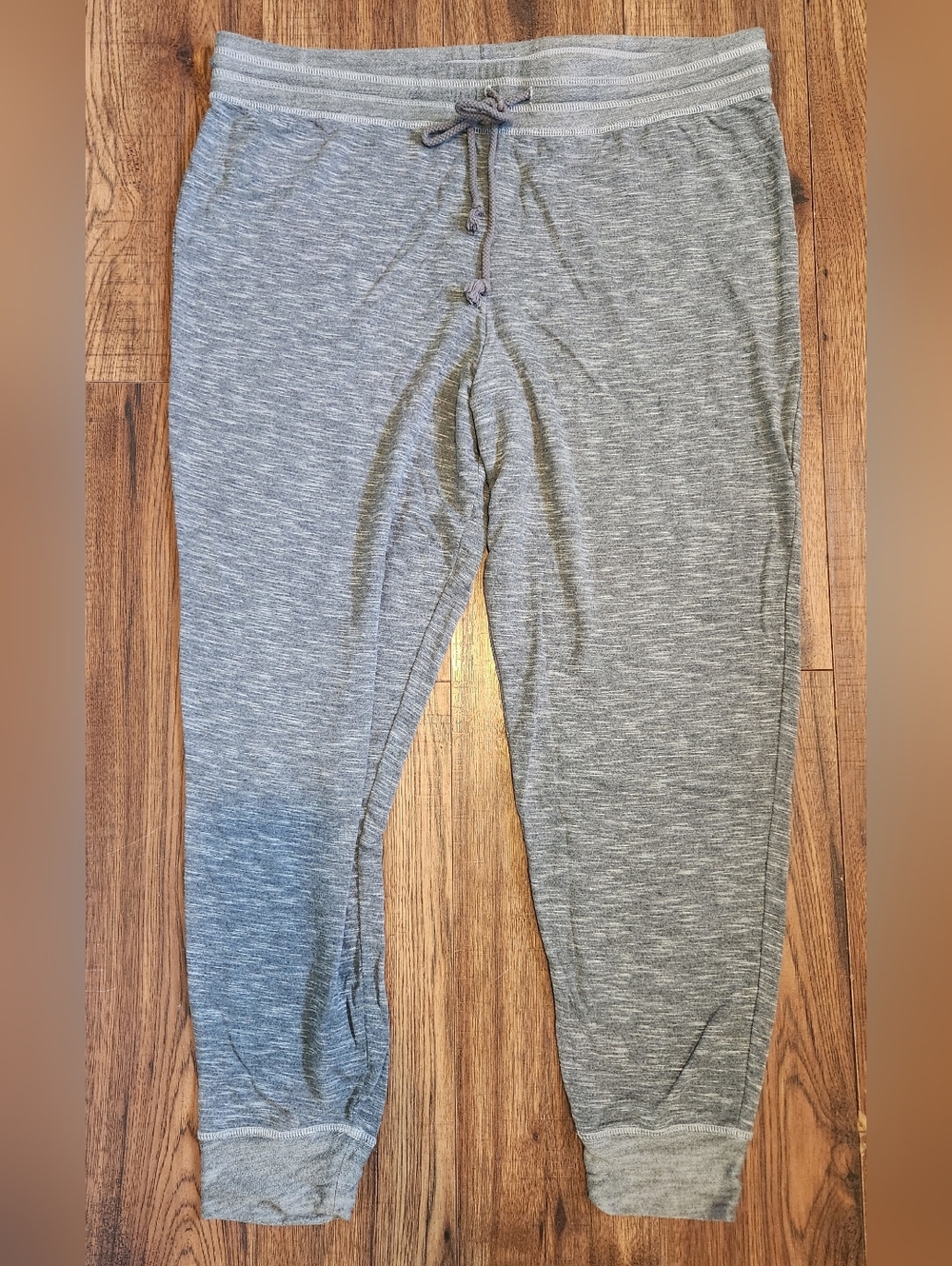 Women's Heather Gray Jogger Pajama Pants